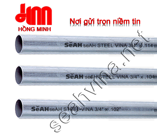 Thép ống luồn dây điện - Công Ty TNHH TM XNK Thép Hồng Minh